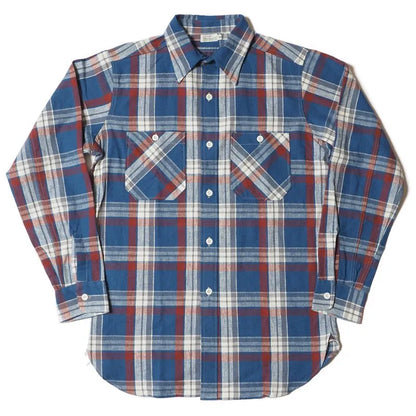 Lot 3055 LONG SLEEVE CHECK WORK SHIRTS【2024 MODEL】B柄(マドラス)