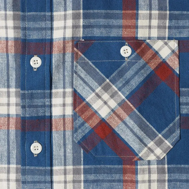 Lot 3055 LONG SLEEVE CHECK WORK SHIRTS【2024 MODEL】B柄(マドラス)