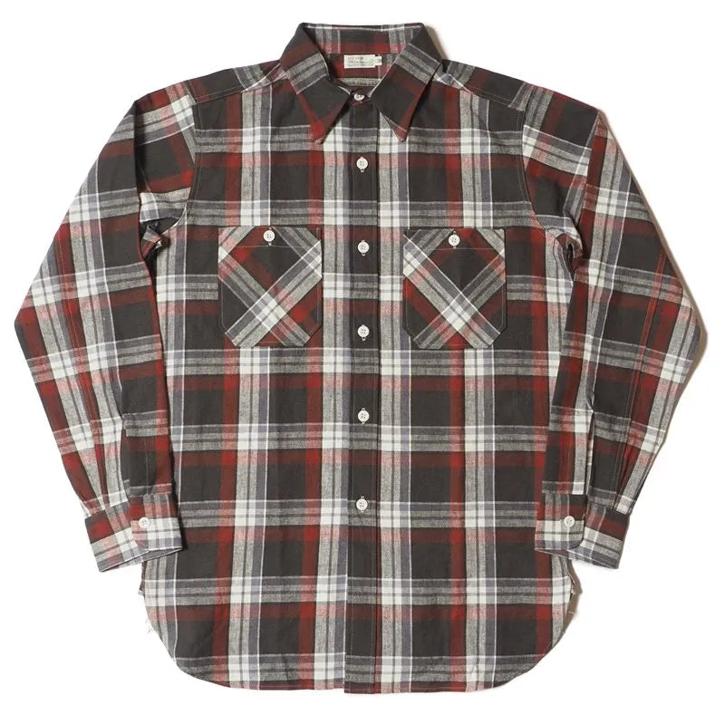 Lot 3055 LONG SLEEVE CHECK WORK SHIRTS【2024 MODEL】B柄(マドラス)
