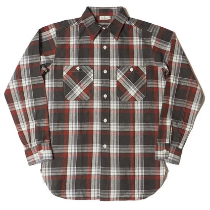 Lot 3055 LONG SLEEVE CHECK WORK SHIRTS【2024 MODEL】B柄(マドラス)
