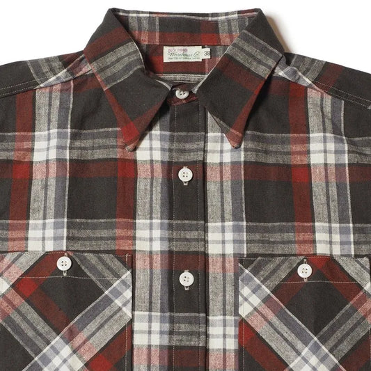 Lot 3055 LONG SLEEVE CHECK WORK SHIRTS【2024 MODEL】B柄(マドラス)