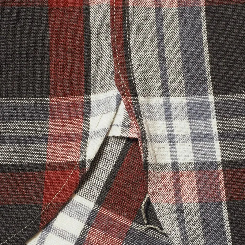 Lot 3056 SHORT SLEEVE CHECK WORK SHIRTS B柄(マドラス) 2024