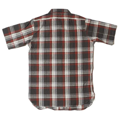 Lot 3056 SHORT SLEEVE CHECK WORK SHIRTS B柄(マドラス) 2024