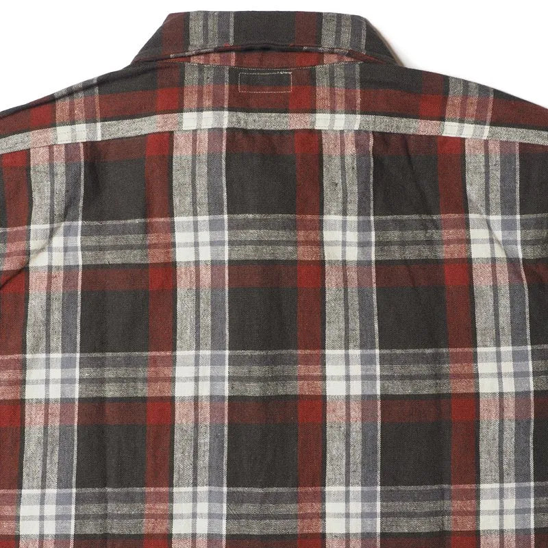 Lot 3056 SHORT SLEEVE CHECK WORK SHIRTS B柄(マドラス) 2024