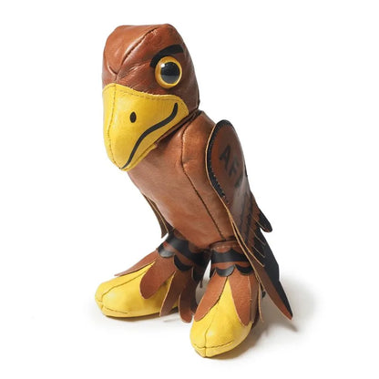 Lot 5243 GENUINE LEATHER MASCOT DOLL USAFA "FALCON"