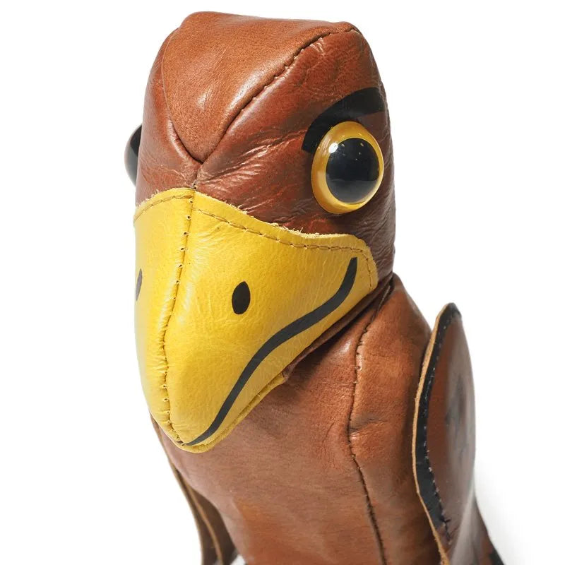 Lot 5243 GENUINE LEATHER MASCOT DOLL USAFA "FALCON"