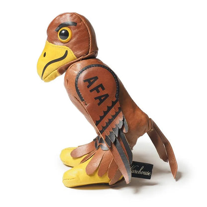 Lot 5243 GENUINE LEATHER MASCOT DOLL USAFA "FALCON"