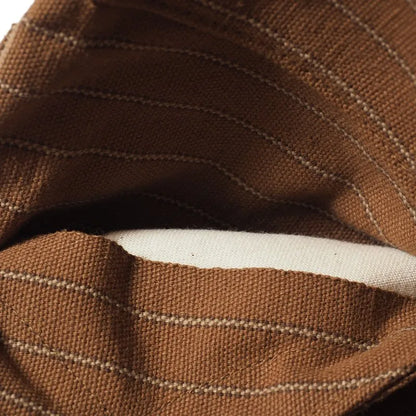 Lot 1228 GREENEBAUM BROTHERS 1874 3-POCKET HEAVY LEATHER BOUND OVERALL Duck Stripe