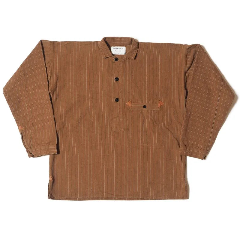 Lot 2213 GREENEBAUM BROTHERS 1880 HEAVY LEATHER BOUND JUMPER ダックストライプ