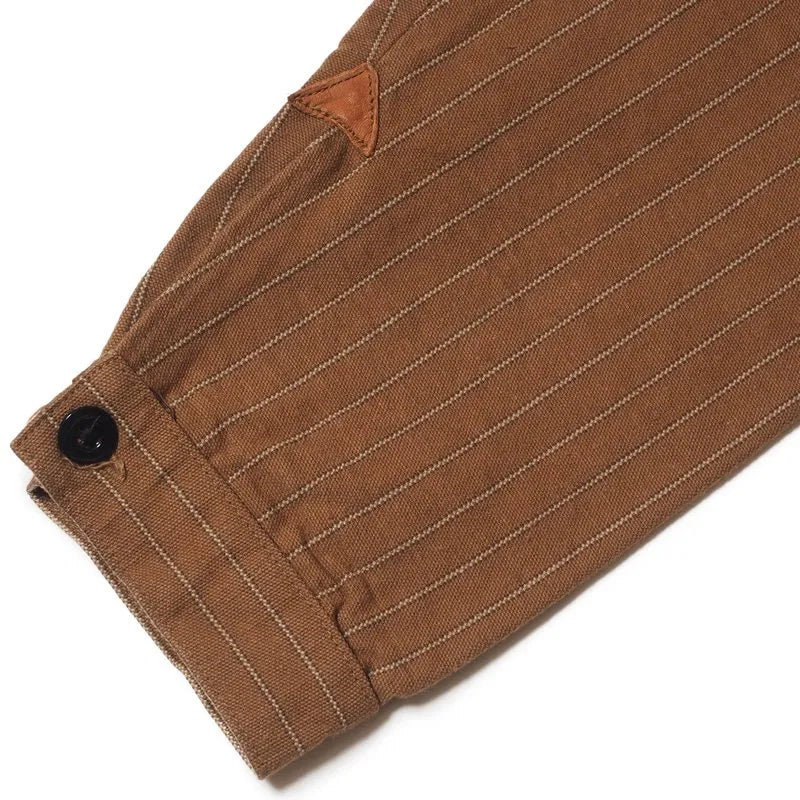 Lot 2213 GREENEBAUM BROTHERS 1880 HEAVY LEATHER BOUND JUMPER ダックストライプ