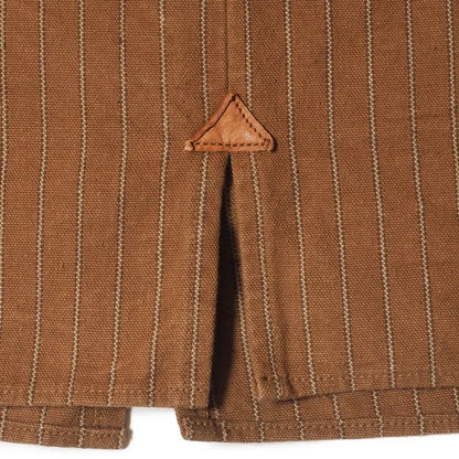 Lot 2213 GREENEBAUM BROTHERS 1880 HEAVY LEATHER BOUND JUMPER ダックストライプ