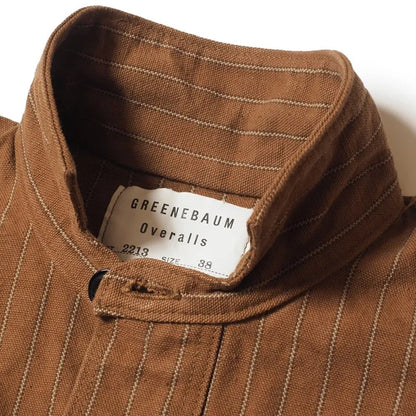Lot 2213 GREENEBAUM BROTHERS 1880 HEAVY LEATHER BOUND JUMPER ダックストライプ