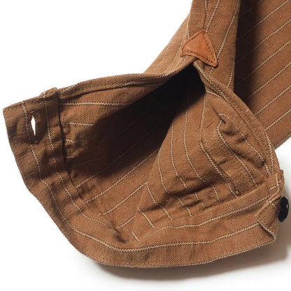 Lot 2213 GREENEBAUM BROTHERS 1880 HEAVY LEATHER BOUND JUMPER ダックストライプ