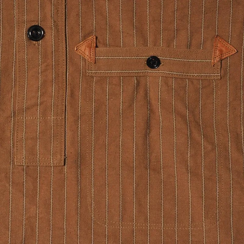 Lot 2213 GREENEBAUM BROTHERS 1880 HEAVY LEATHER BOUND JUMPER ダックストライプ