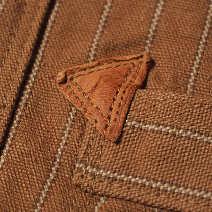 Lot 2213 GREENEBAUM BROTHERS 1880 HEAVY LEATHER BOUND JUMPER ダックストライプ