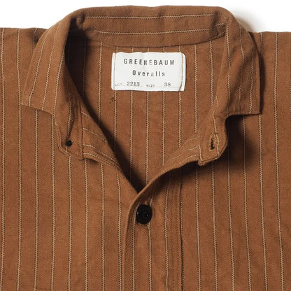 Lot 2213 GREENEBAUM BROTHERS 1880 HEAVY LEATHER BOUND JUMPER ダックストライプ