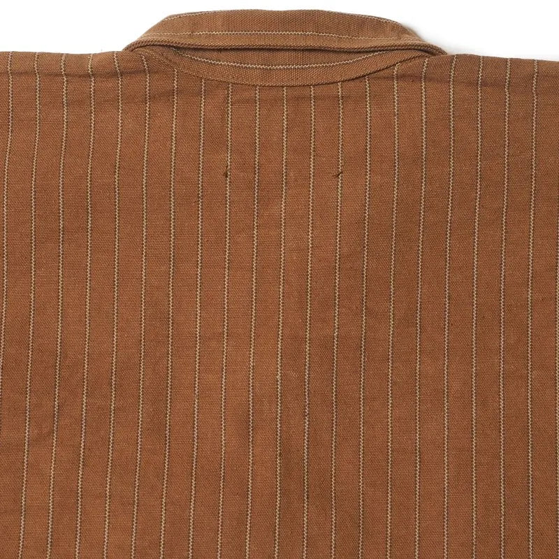 Lot 2213 GREENEBAUM BROTHERS 1880 HEAVY LEATHER BOUND JUMPER ダックストライプ