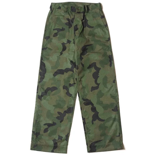 Lot 1236 USMC HBT P53 UTILITY PANTS FIRST-TIME CAMOUFLAGE ONE WASH