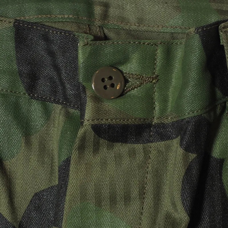 Lot 1236 USMC HBT P53 UTILITY PANTS FIRST-TIME CAMOUFLAGE ONE WASH