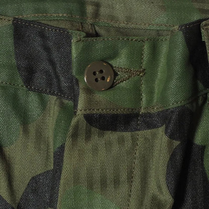 Lot 1236 USMC HBT P53 UTILITY PANTS FIRST-TIME CAMOUFLAGE ONE WASH