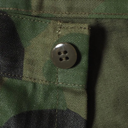 Lot 1236 USMC HBT P53 UTILITY PANTS FIRST-TIME CAMOUFLAGE ONE WASH