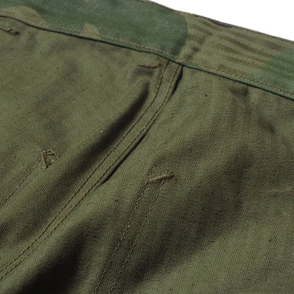 Lot 1236 USMC HBT P53 UTILITY PANTS FIRST-TIME CAMOUFLAGE ONE WASH