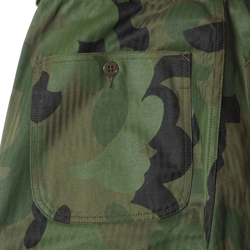 Lot 1236 USMC HBT P53 UTILITY PANTS FIRST-TIME CAMOUFLAGE ONE WASH