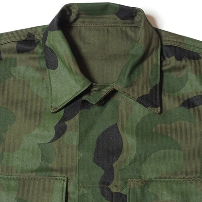 Lot 2226 USMC HBT P53 UTILITY JACKET FIRST-TIME CAMOUFLAGE ONE WASH