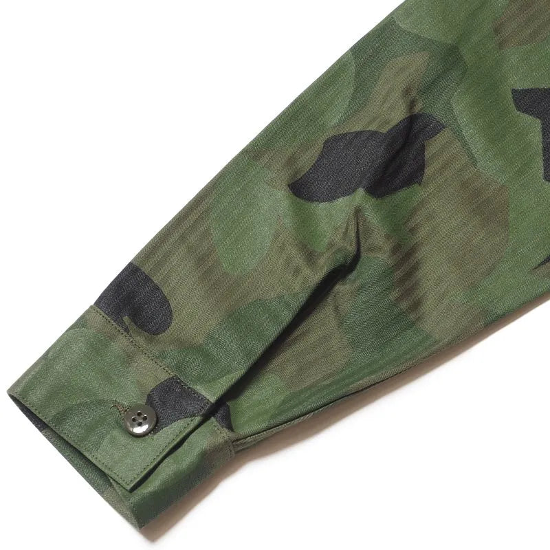 Lot 2226 USMC HBT P53 UTILITY JACKET FIRST-TIME CAMOUFLAGE ONE WASH