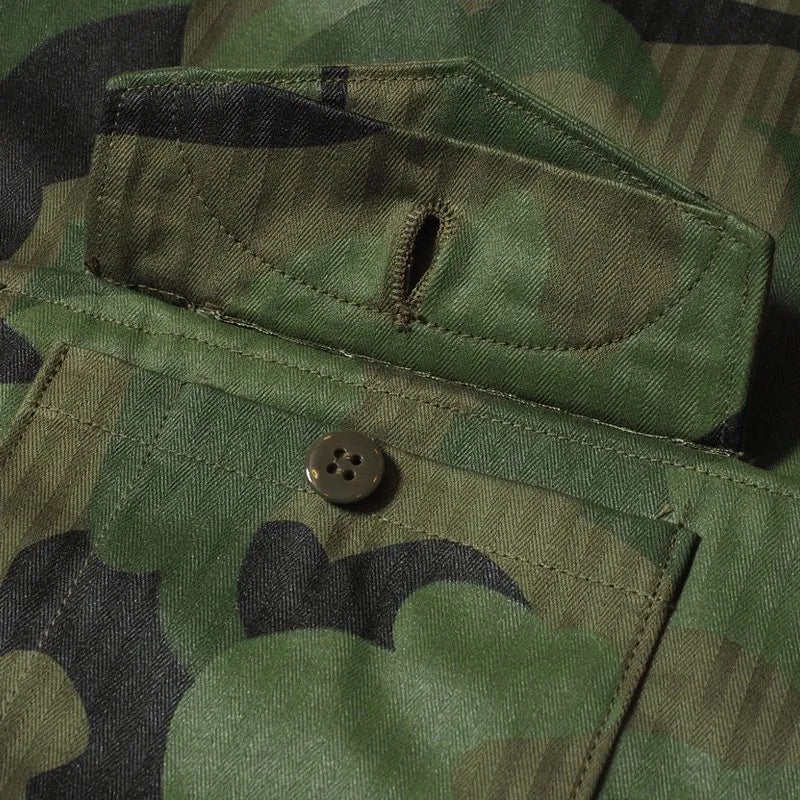 Lot 2226 USMC HBT P53 UTILITY JACKET FIRST-TIME CAMOUFLAGE ONE WASH
