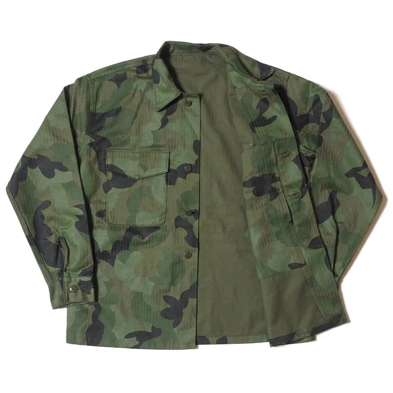 Lot 2226 USMC HBT P53 UTILITY JACKET FIRST-TIME CAMOUFLAGE ONE WASH