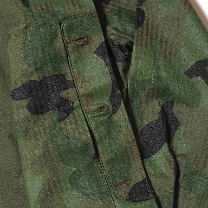 Lot 2226 USMC HBT P53 UTILITY JACKET FIRST-TIME CAMOUFLAGE ONE WASH