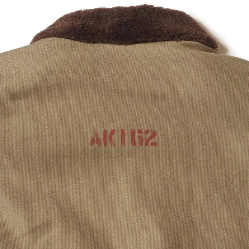 Lot 2227 FINAL FORM OF WWII 1945 N-1 WINTER JACKET KHAKI (NXSX 79062) AK162 USS Beltrami