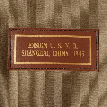 Lot 2227 FINAL FORM OF WWII 1945 N-1 WINTER JACKET KHAKI (NXSX 79062) AK162 USS Beltrami