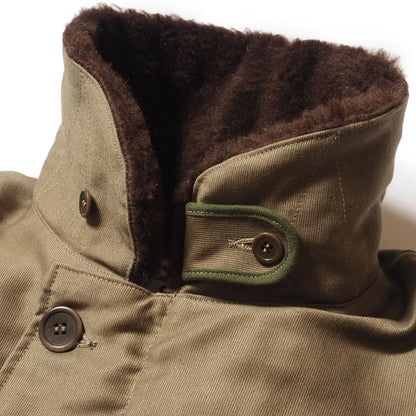 Lot 2227 FINAL FORM OF WWII 1945 N-1 WINTER JACKET KHAKI (NXSX 79062) AK162 USS Beltrami