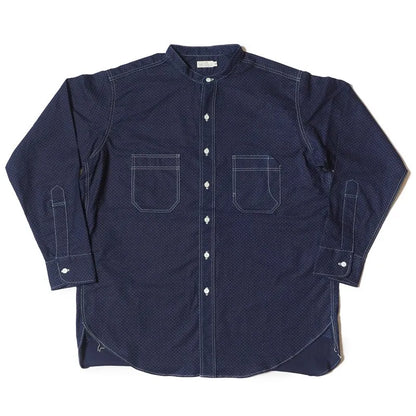 Lot 3057 WABASH DOT PRINT SHIRTS(STAND COLLAR)