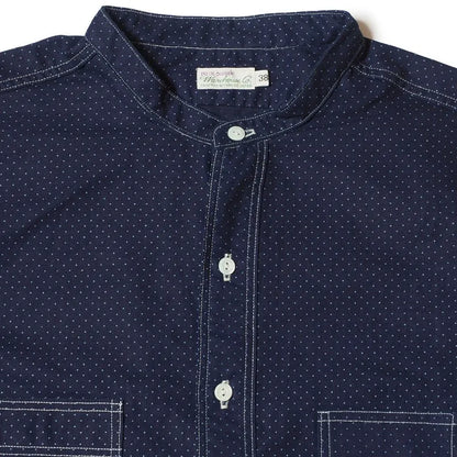 Lot 3057 WABASH DOT PRINT SHIRTS(STAND COLLAR)