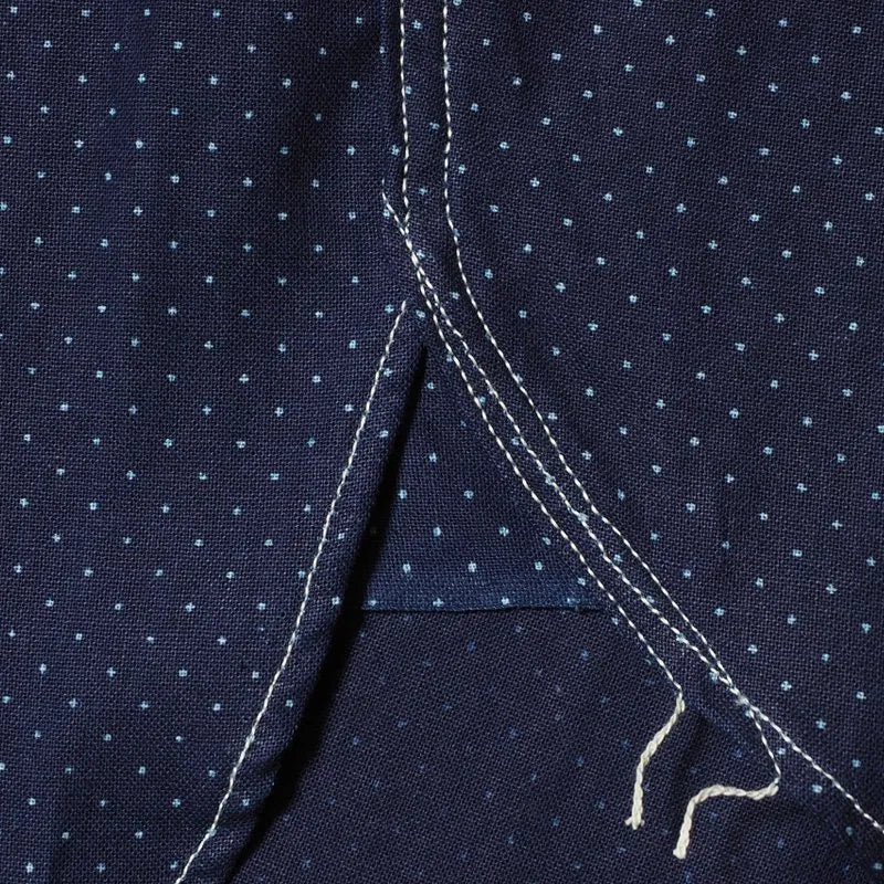 Lot 3057 WABASH DOT PRINT SHIRTS(STAND COLLAR)