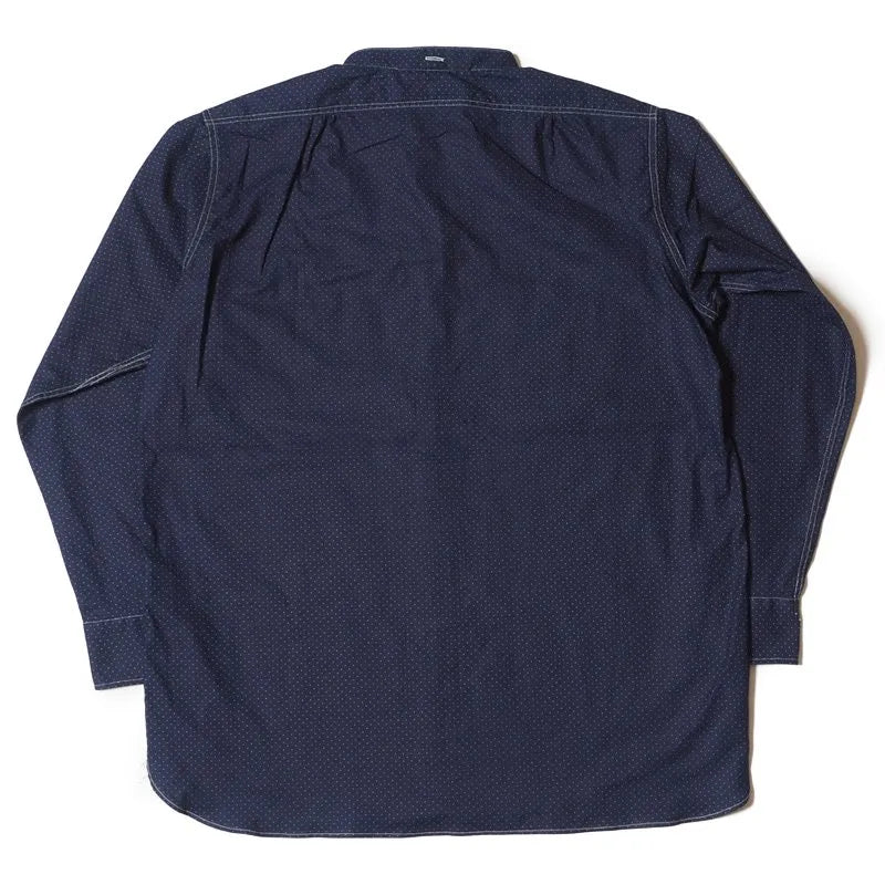 Lot 3057 WABASH DOT PRINT SHIRTS(STAND COLLAR)