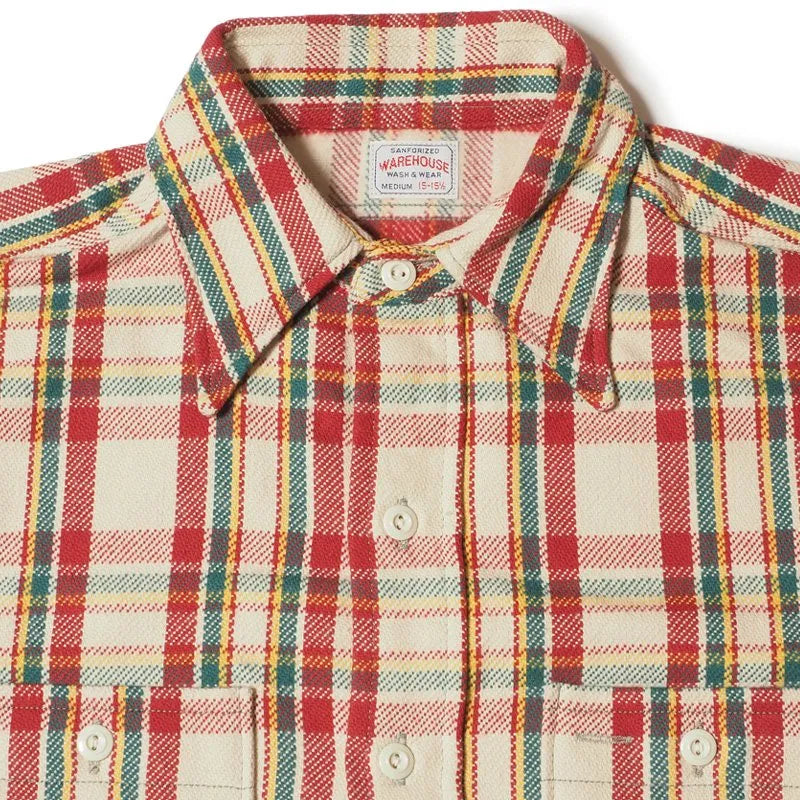 Lot 3104 FLANNEL SHIRTS B pattern [2024 MODEL] ONE WASH