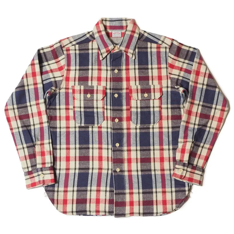 Lot 3104 FLANNEL SHIRTS D pattern [2024 MODEL] ONE WASH