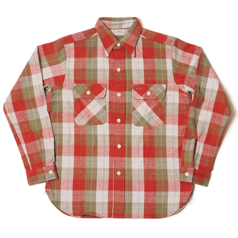 Lot 3104 FLANNEL SHIRTS E柄【2024 MODEL】ONE WASH
