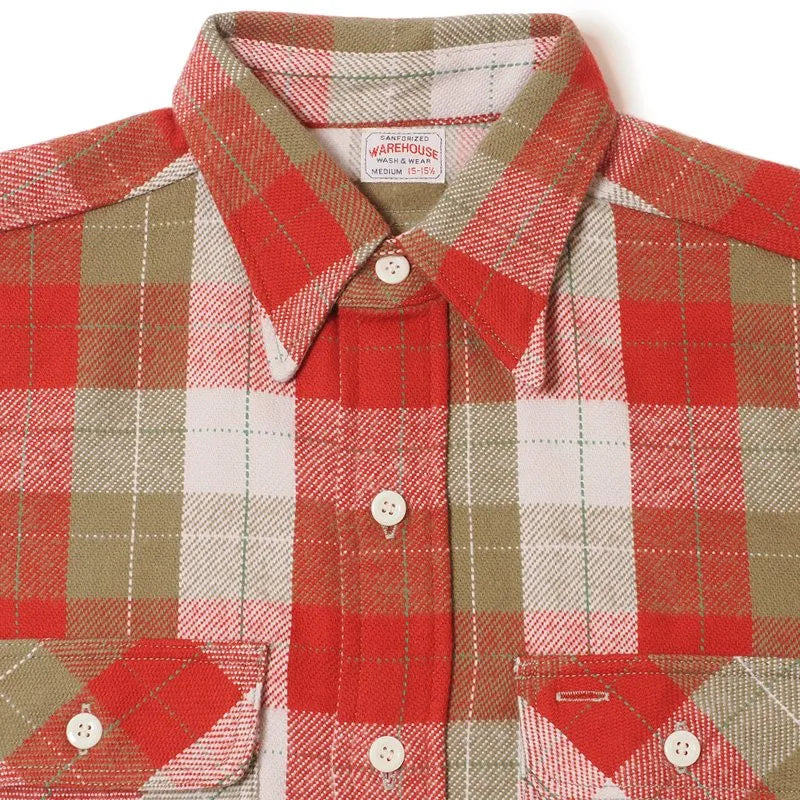 Lot 3104 FLANNEL SHIRTS E柄【2024 MODEL】ONE WASH