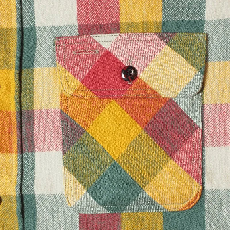 Lot JG-06-2 The Ancient Flannel (the rounded pockets) C pattern [2024 MODEL]