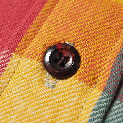 Lot JG-06-2 The Ancient Flannel (the rounded pockets) C pattern [2024 MODEL]