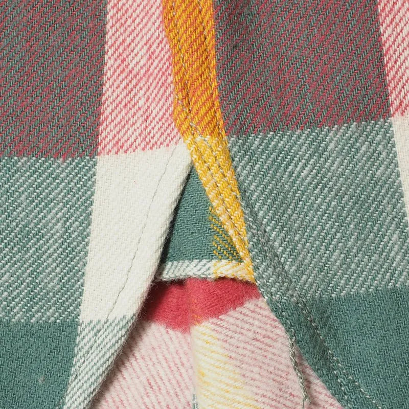 Lot JG-06-2 The Ancient Flannel (the rounded pockets) C pattern [2024 MODEL]
