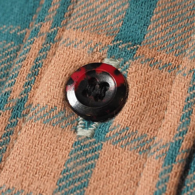 Lot JG-06-2 The Ancient Flannel (the rounded pockets) D pattern [2024 MODEL]