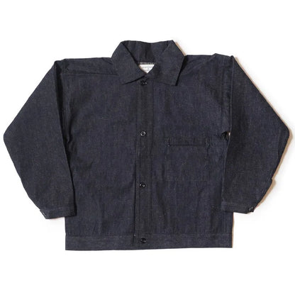 Lot 2231 1900’S INDIGO BLUE and WHITE CHECK BLOUSE インディゴデニム