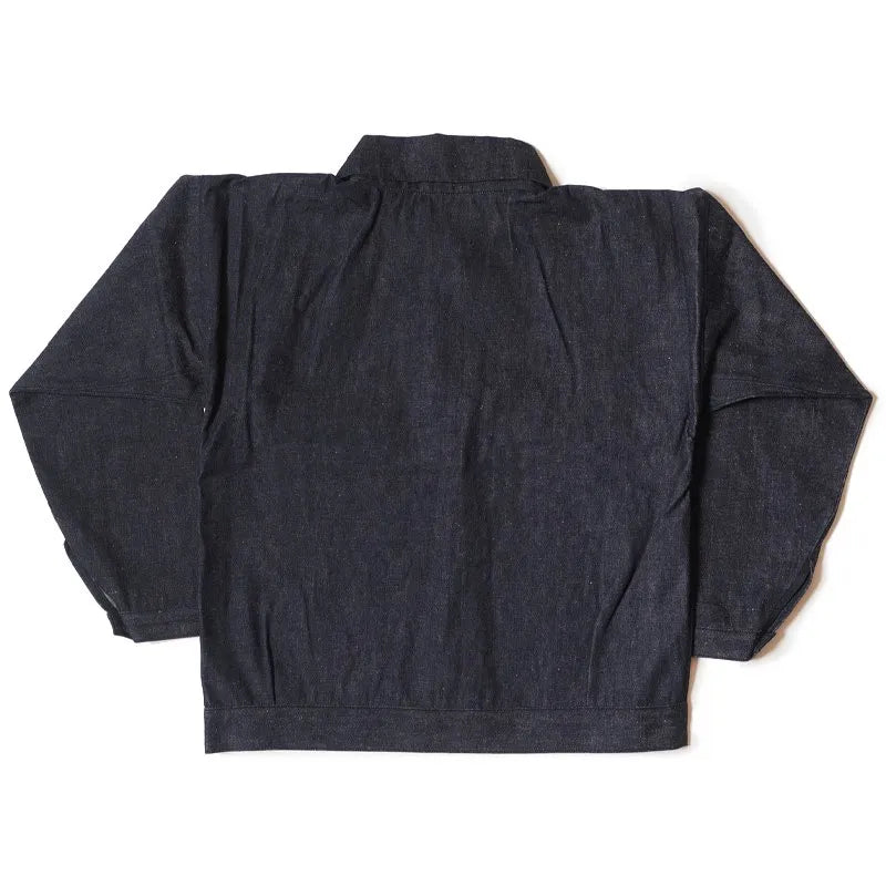 Lot 2231 1900’S INDIGO BLUE and WHITE CHECK BLOUSE インディゴデニム