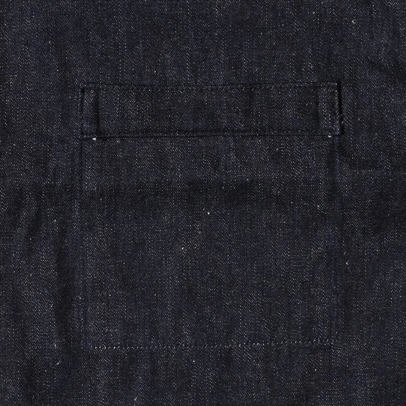 Lot 2231 1900’S INDIGO BLUE and WHITE CHECK BLOUSE インディゴデニム
